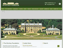 Tablet Screenshot of ditchley.co.uk